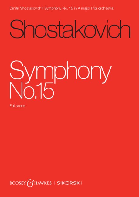 Symphony in A major No.15 op.141