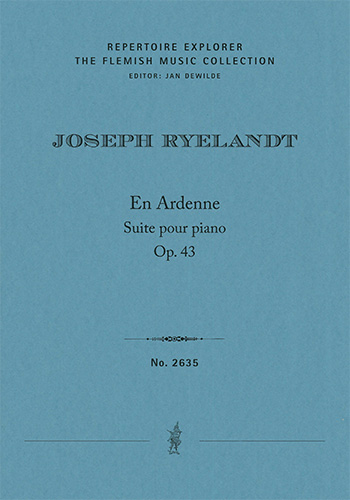 En Ardenne (In den Ardennen), op. 43, Suite for piano (first print, Performance Score)