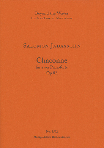 Chaconne für zwei Pianoforte Op. 82 (Piano performance score, 2 copies)