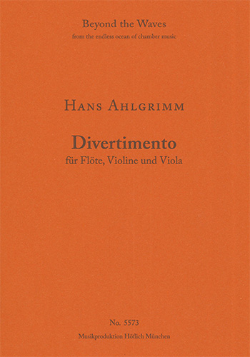 Divertimento für Flöte, Violine und Viola (Score &  parts)
