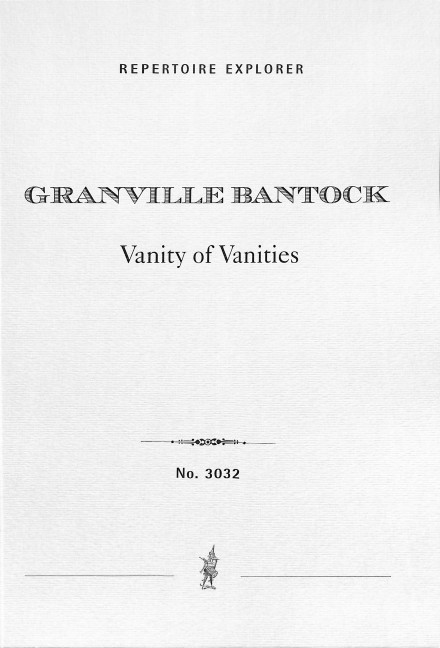 The Vanity of Vanities