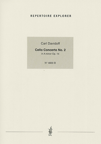 Cello Concerto No. 2 in A minor Op. 14 (Piano reduction/Cello solo)
