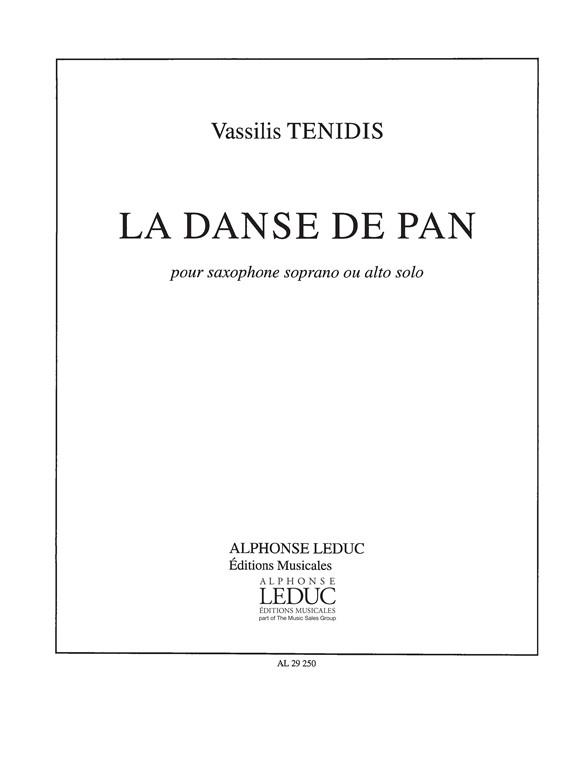 La Danse de Pan pour saxophone