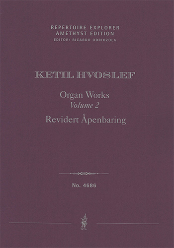 Organ Works Vol. 2, Revidert Åpenbaring (first print, performance score)