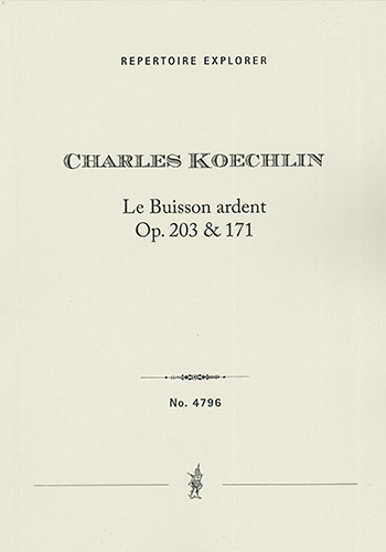 Le Buisson ardent (The Burning Bush), Poème symphonique op.203 & 171