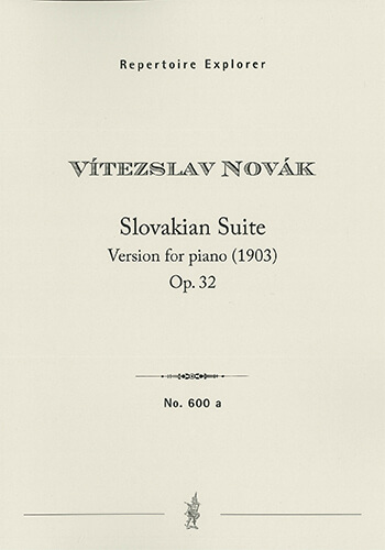 Slovakian Suite, Version for piano Op. 32 (1903)