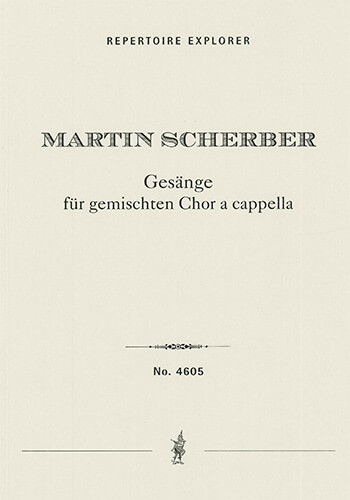 Collected Songs for 4-, 5-, 6- and 8-part mixed choir a cappella (performance score/first print)