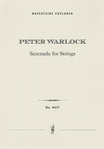 Serenade for Strings (score & 5 string parts)