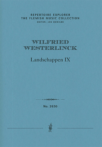 Landscapes IX for Piano quartet (first print / score and parts)
