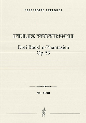 Drei Böcklin-Phantasien Op. 53 for orchestra