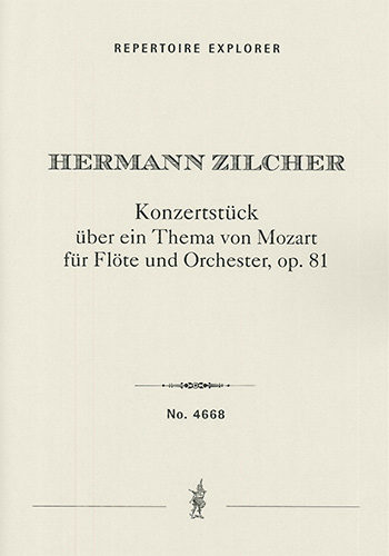Concert Piece on a Theme of Mozart for Flute and Orchestra, Op. 81