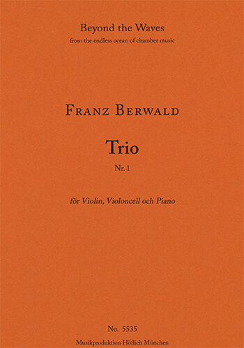 Trio No. 1 for Violin, Violoncello and Piano (Piano performance score & parts)