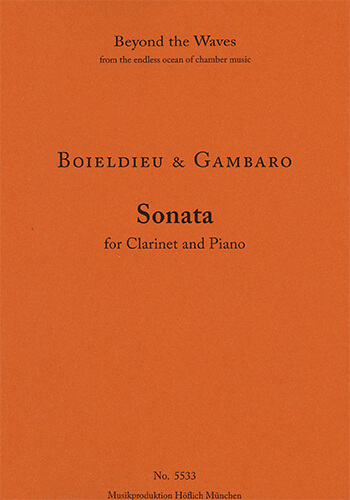 Sonata for Clarinet and Piano (Piano Performance Score & solo part)