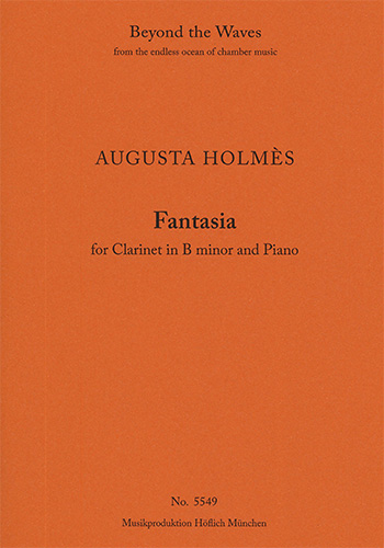 Fantasia for clarinet in B minor & piano (Piano performance score & part)