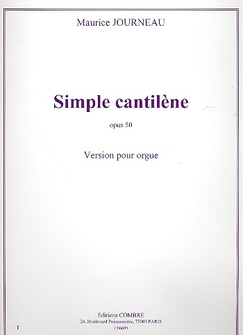 Simple Cantilene op.50