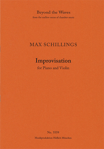 Improvisation for piano and violin (Piano Performance Score & part)
