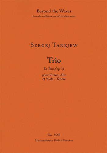 Trio for violin, alto and tenor viola in E flat major, Op. 31 (score & 3 pars)