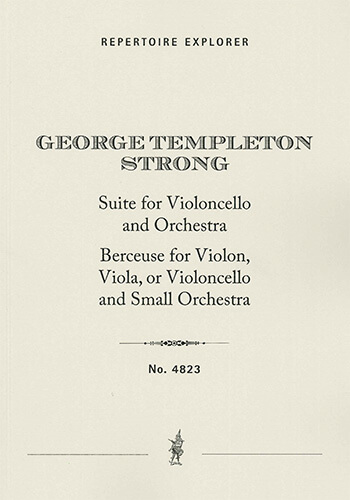 Suite for Violoncello and Orchestra and Berceuse, Lullaby for Violon, Viola, or Violoncello and Smal
