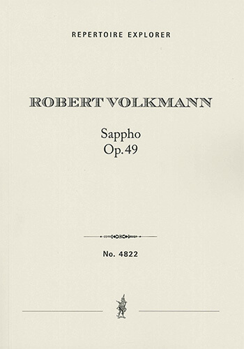 Sappho Op. 49, Dramatic Scene for Solo Soprano with Orchestra