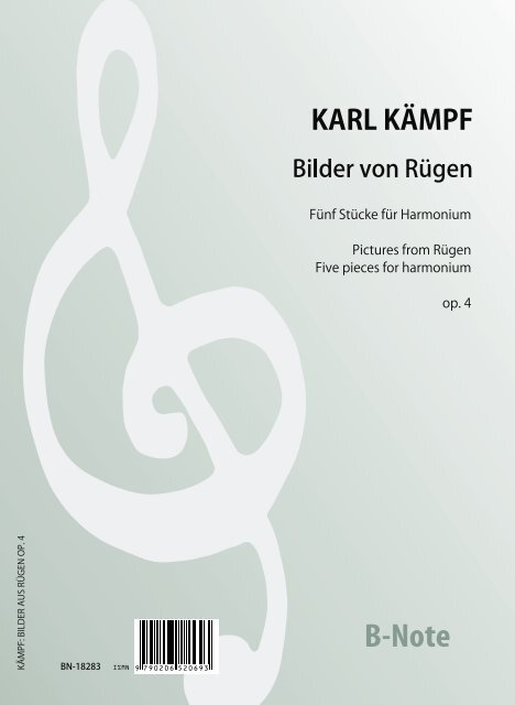 Bilder aus Rügen für Harmonium op.4