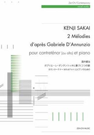 2 Mélodies d'Après Gabriele d'Annunzio