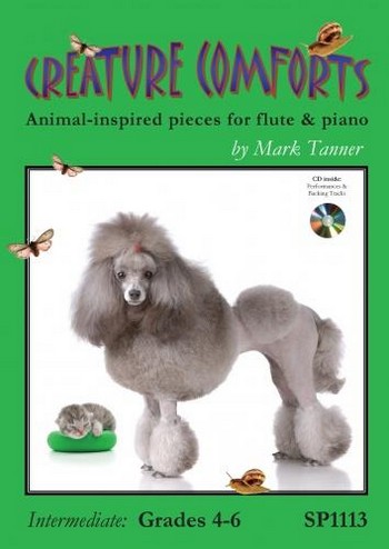 Creature Comforts (+CD) for flute and piano