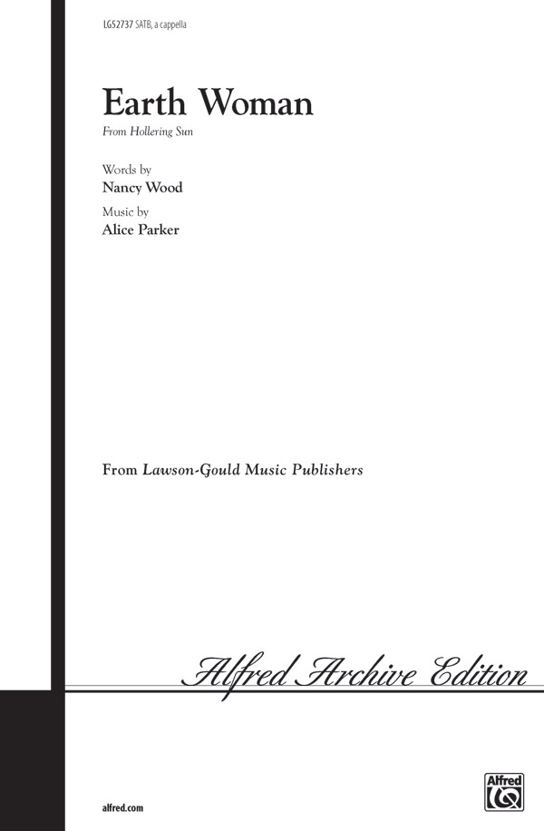 Earth Woman (from Hollering Sun)(SATB)