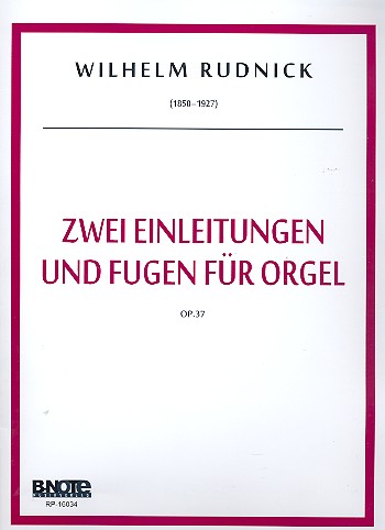 2 Einleitungen und Fugen op.37