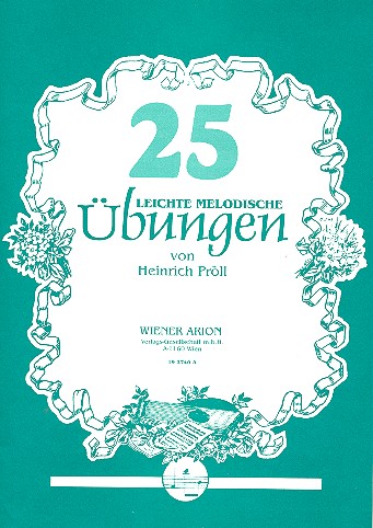 25 leichte melodische Übungen 
