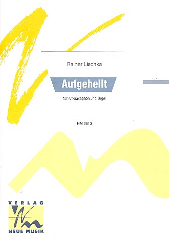 Aufgehellt für Altsaxophon und Orgel