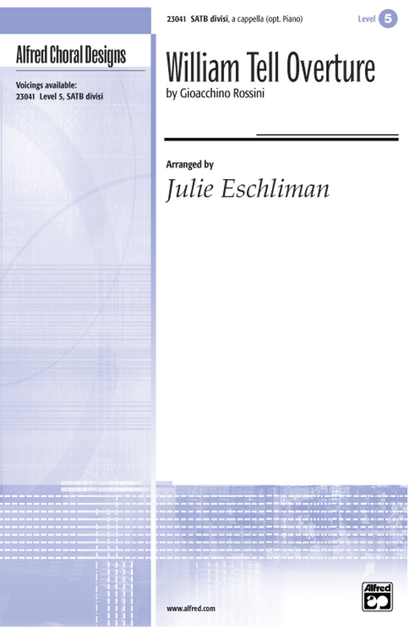 William Tell Overture (SATB opt acc)