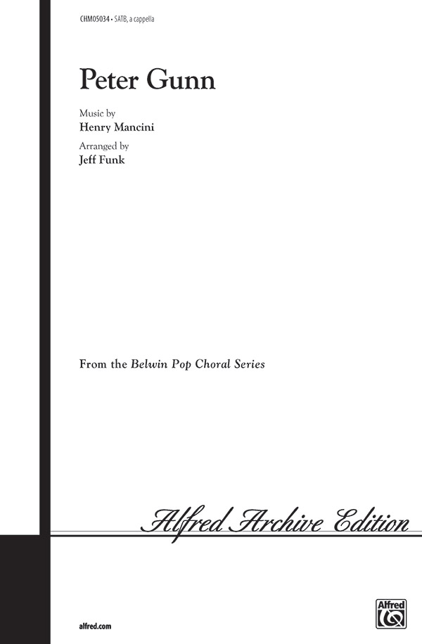 Peter Gunn SATB unacc.