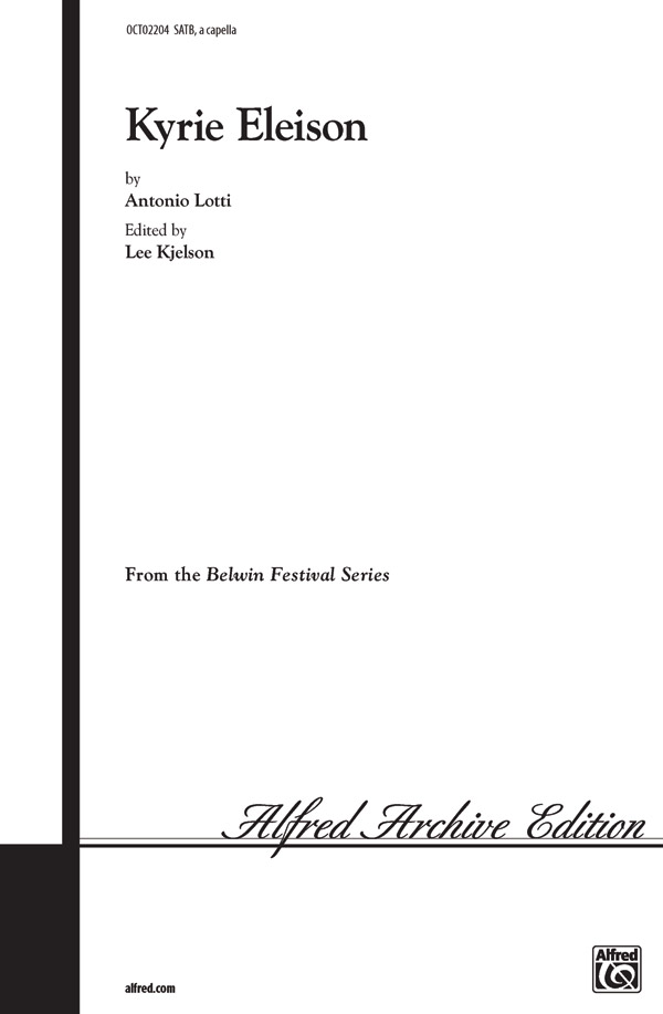 Kyrie Eleison (SATB a cappella)