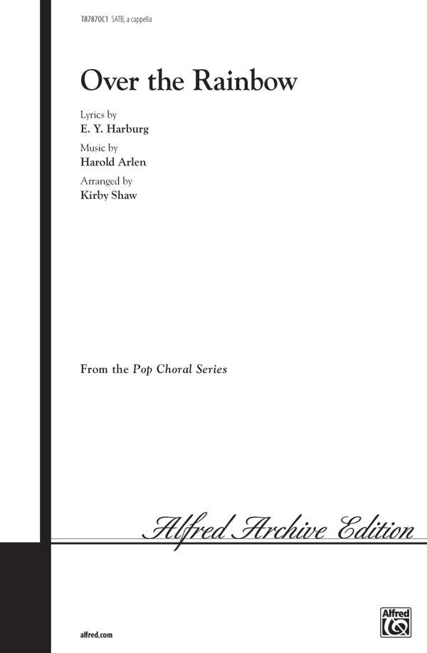 Over the Rainbow (SATB)