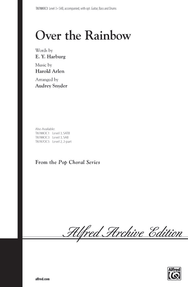 Over the Rainbow (SAB)