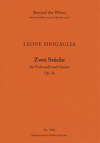 Two Pieces (Romanze and Humoreske) for violoncello and piano Op. 16 (Piano performance score & part)