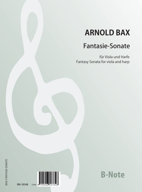 Fantasie-Sonate für Harfe und Viola