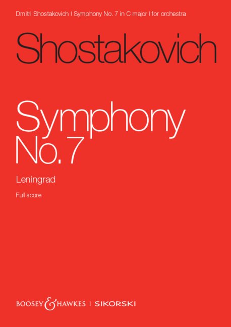 Symphony in c major no.7 op. 60 'Leningrad'