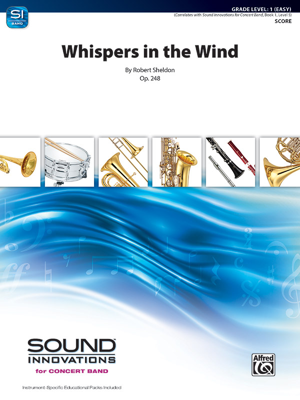 Whispers in the Wind (c/b score)