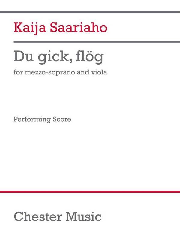 Du gick, flög