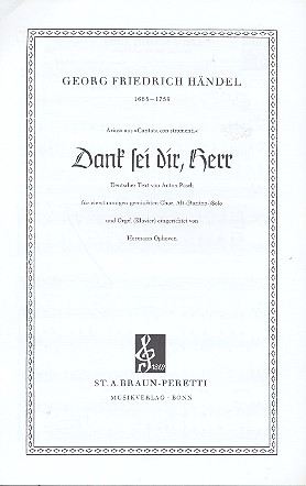 Dank sei dir Herr