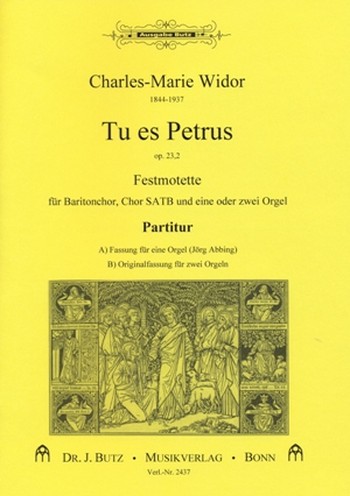 Tu es Petrus op.23,2