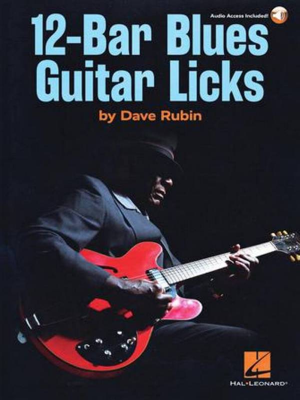 12-Bar Blues Guitar Licks (+Online-Audio)