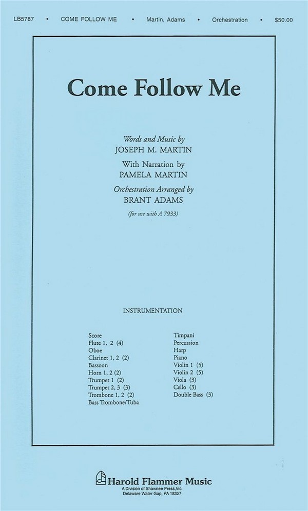 Come Follow Me from A Time for Alleluia