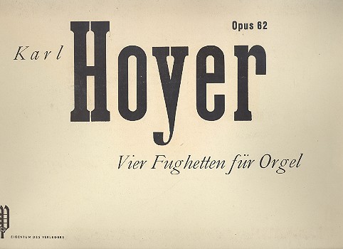 4 Fughetten op.62