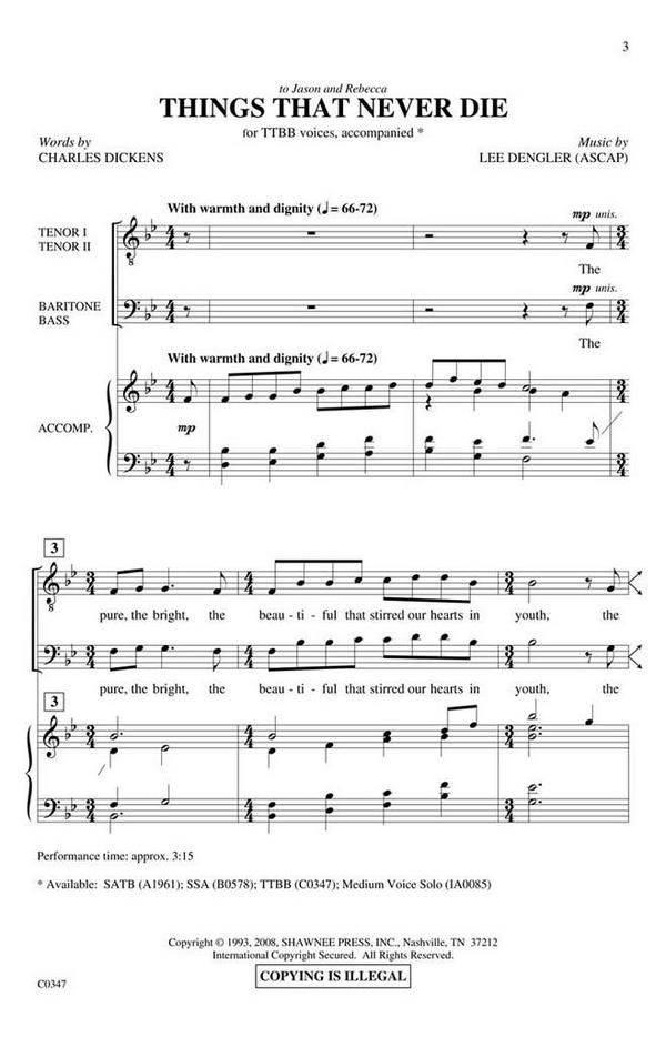 Things That Never Die