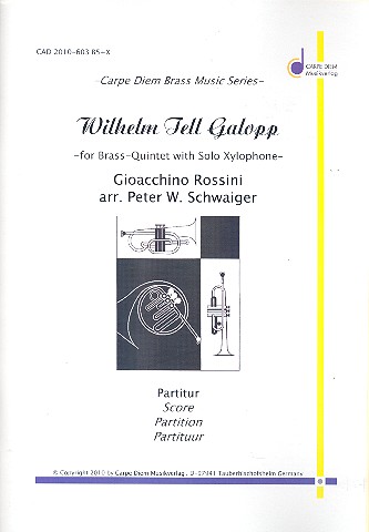Wilhelm Tell Galopp für 2 Trompeten,