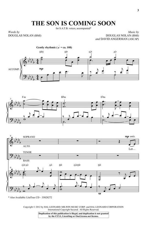 The Son Is Coming Soon