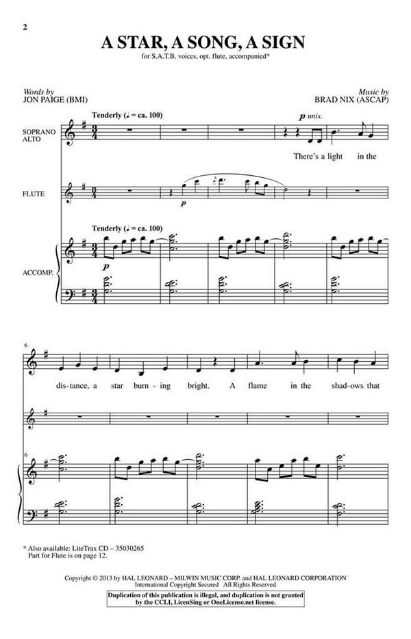 A Star, A Song, A Sign