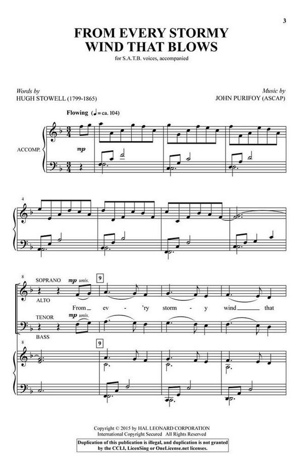 From Every Stormy Wind that Blows